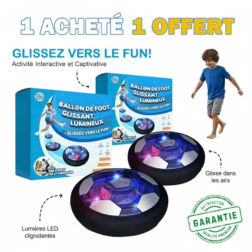 Espacenfants™ - Ballon de football LED flottant